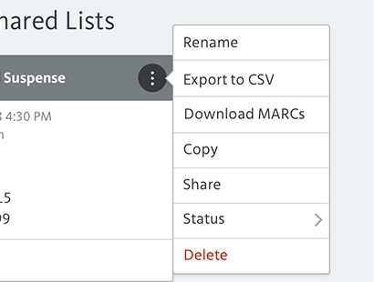 Interacting with Lists