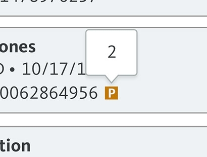 P symbol image