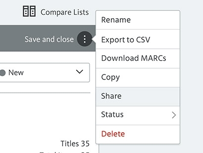 Additional Options menu 11